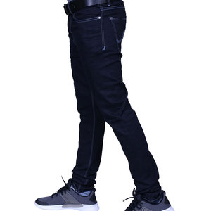 Pantalones vaqueros informales para hombre Diseño recto ligero de cintura alta para uso en exteriores Venta superior con MOQ bajo - Product Image 2