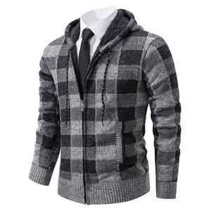 OEM personnalisé hiver 100% laine partout imprimé surdimensionné Sherpa moelleux polaire veste pour hommes de rasheed mfg co - Product Image 3