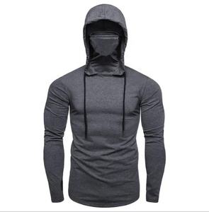 Sudadera con Capucha de Forro Polar 100% Algodón para Hombre, Ajuste Oversize, con Bolsillo y Cubre Rostro, Casual, 400 Gramos, Diseño Liso, Transpirable - Product Image 5