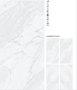 Azulejos de porcelana pulida Dyna Fantastico Deige para sala de estar 800x1600mm calidad superior losa grande superficie brillante Novac - Product Image 6