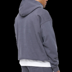 2025 Sudadera con capucha de lavado ácido de alta calidad hombro caído 100% algodón personalizado fabricantes sudaderas con capucha en blanco sudaderas patrón de impresión 3D - Product Image 2