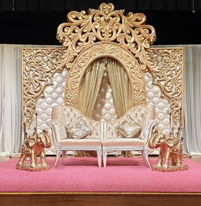 Decoración de Estilo Imperial C para Escenarios, Magnífico Marco de Fondo para Bodas, Marcos de Flores Talladas en Fibra, Fabricante en Australia - Product Image 5
