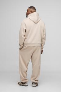 Venta caliente Fabricante Hecho en Pakistán Jersey en blanco de algodón personalizado Sudadera con capucha Unisex de gran tamaño para hombres y mujeres sin cordón - Product Image 5