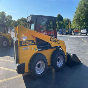 Cargadora compacta usada Gehl R220 de 2 toneladas con bomba hidráulica Denison, año 2001, origen EE. UU., probada e inspeccionada, en venta. - Product Image 1