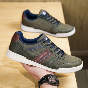 รองเท้าผ้าใบลำลองแบบ unisex น้ำหนักเบา ระบายอากาศได้ดี รองรับแรงกระแทก กันลื่น ดีไซน์ทันสมัย สปอร์ต เหมาะสำหรับเดิน วิ่ง ใส่สบายตลอดวัน - Product Image 6