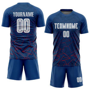 OEM Service 100% <b>Polyester</b> Soccer Jerseys Customizable Full Sublimation Football Shirt & Team Practice <b>Tracksuit</b> Sets for Adults - Product Image 1
