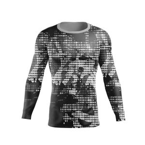 Rash Guard pour homme à séchage rapide avec logo personnalisé à vendre Impression numérique Rash Guard de natation pour homme Rash Guard à manches longues Compression Rash Guards - Product Image 1