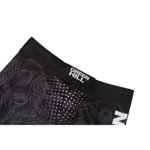 Pantalones Cortos de MMA Blancos de Diseño Personalizado GREEN HILL, Ropa de Poliéster Elástico para Grappling y BJJ para Gimnasio, Sublimados (10537) - Product Image 5