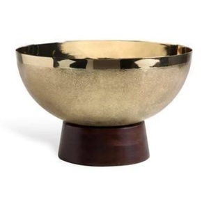 Bol en métal de style unique Ustensiles de service de table pour la maison et l'hôtel Bols de service à soupe de luxe à un prix abordable - Product Image 2