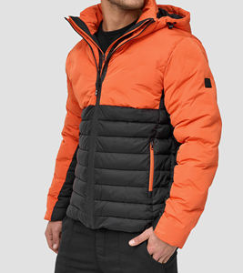 Chaqueta de Plumón Personalizada al por Mayor para Hombre, Chaqueta de Invierno 2024 de Alta Calidad, Chaqueta de Invierno Acolchada con Capucha para Hombre - Product Image 5