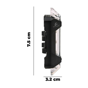 Red LED <b>Bicycle</b> Rear <b>Light</b> Splash Colors Night Riding Feature Plastic Material Battery Powered Taillight for Front Rear Position - Product Image 6