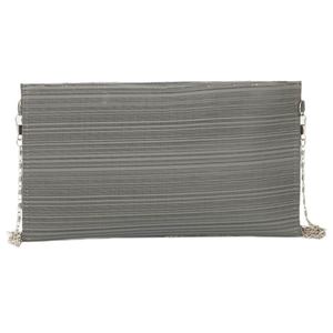 กระเป๋าคลัทช์แฟนซีสำหรับผู้หญิง (คัม-243) - สีเทา - Product Image 3