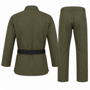 Kimono d'entraînement de Jiu-Jitsu Brésilien (BJJ) écologique de qualité supérieure, 100 % coton, unisexe, séchage rapide - Product Image 3