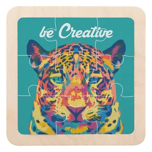 Puzzle en bois Wodalus personnalisé pour cadeaux promotionnels - Product Image 3