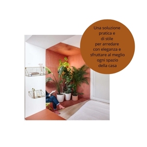 Juego de 2 Estantes de Pared de Hierro Forjado Minimalistas, Diseño Decorativo y Ahorrador de Espacio - Product Image 6