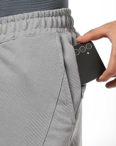 Pantalones Cortos Deportivos de Punto para Hombre, Talla Grande, Negros, Holgados, Casuales, Transpirables, Personalizados, para Baloncesto y Gimnasio - Product Image 4