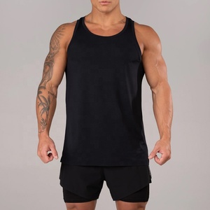 เสื้อกล้ามยืดได้สี่ทางน้ำหนักเบาเสื้อกล้ามเข้ารูปสำหรับผู้ชายชุดกีฬาผ้าโพลีเอสเตอร์สแปนเด็กซ์ - Product Image 2