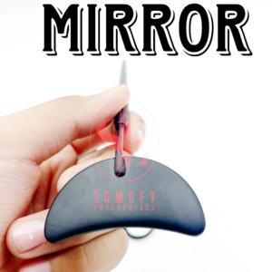 Pince à cils ciseaux/miroir de haute qualité en acier inoxydable de couleurs personnalisées professionnelles pointe en Fiber d'argent pour Extensions de cils - Product Image 6