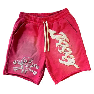 Pantalones cortos personalizados de alta calidad para hombre, al por mayor fabricante de ropa, pantalones cortos de gimnasio lavados con ácido de algodón de verano - Product Image 3