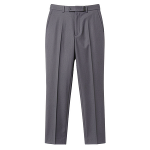 Pantalones Formales para Hombre, Corte Recto, Ligeros, de Sarga, Cintura Media, Clásicos de Oficina, Color Sólido, Transpirables - Product Image 2