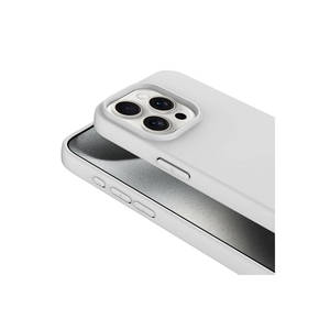 Coque en silicone liquide Netzy Premium SAFA LSR pour iPhone 15 Pro, toucher doux de luxe, anti-traces de doigts, protection élégante INS - Product Image 4