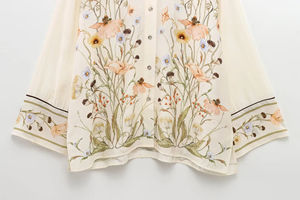 <b>Hawaiian</b> Custom Graphic Plus Size <b>Women's</b> Tropical Floral Printed Spring/Autumn Summer V-neck Eco-Friendly <b>Shirt</b> Blouses - Product Image 5