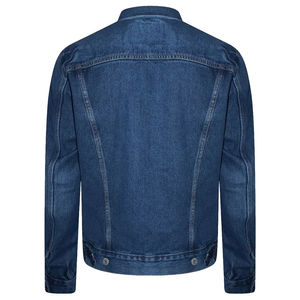 Veste en jean slim fit déchirée pour homme, nouvelle collection streetwear, hiver, meilleure qualité. - Product Image 2