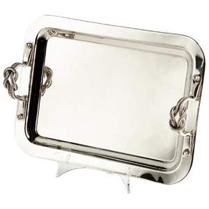 Bandeja para servir magdalenas de diseño moderno hecha a mano, vajilla para restaurante, Hotel, precio de exportación, plato de placa de Metal personalizado para restaurante - Product Image 6