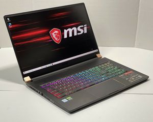 Para <span class=keywords><strong>MSI</strong></span> GS75 Stealth 9SG, Portátil para Juegos de 17.3 Pulgadas y 240 Hz con I7-9750H, 32 GB de RAM, 1 TB, RTX2080, W10H - Producto de Calidad - Product Image 2