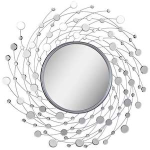 Best Quality Simple Design Aluminum Decorative <b>Mirror</b> <b>Wall</b> Hanging <b>Bathroom</b> Metal <b>Mirror</b> Gold Color - Product Image 2