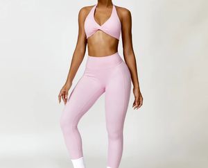 Nouvel arrivage d'entraînement sur mesure Ensemble de yoga pour femmes Meilleur prix bas quantité minimale de commande Ensemble de yoga sur mesure - Product Image 2