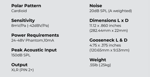 DM20高品质金属电容式鼓式麦克风，适用于军鼓 & 汤姆超高录音保真度 - Product Image 5