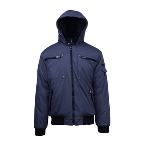 Parka unisex con capucha y cremallera para hombre y mujer, chaquetas parka elegantes con diseño de logotipo personalizado a prueba de viento para exteriores, novedad - Product Image 6