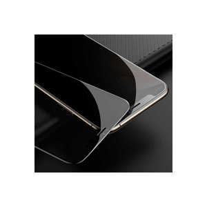 Protection d'écran en verre trempé 5D Netzy Davin pour iPhone 14 Pro XS SE - Anti-espionnage, anti-lumière bleue, couverture intégrale en noir - Product Image 2
