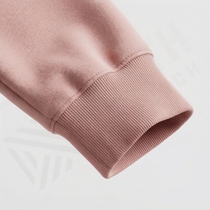 ชุดวอร์มผู้ชายเท่ห์ ทรงโอเวอร์ไซส์ ระบายอากาศดี ชุดออกกำลังกายขายส่ง เสื้อฮู้ดดี้และกางเกงขายาวสองชิ้น รับสกรีนโลโก้ ชุดลำลองสไตล์สปอร์ต - Product Image 6