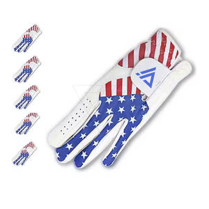 Guantes de Golf para Hombre y Mujer 2026, para Mano Izquierda y Derecha, de Piel de Oveja de Primera Calidad, Transpirables, con Diseño de Patrones Modernos, para Adultos - Product Image 2