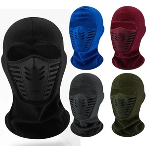 Invierno a prueba de viento a prueba de polvo protector facial polar motocicleta máscara térmica cuello máscara de cara completa mantener caliente montar pasamontañas motorista esquí - Product Image 1