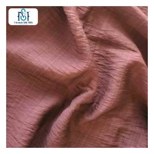 Tissu en lin froissé 100% Polyester Style crêpe NR tissu pour robe pour le marché indonésien - Product Image 4