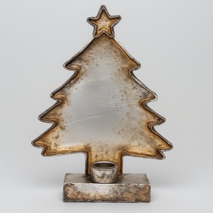 Cesta cálida para el árbol de Navidad con cuerpo de metal hecho a mano, tamaño de color personalizado, diseño duradero para una Navidad acogedora - Product Image 1
