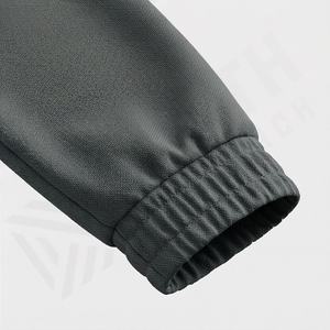 Ensemble de survêtement pour homme au design intelligent avec poignets élastiques et fermeture éclair durable, idéal pour les sorties sportives polyvalentes, la salle de sport, le fitness et le jogging - Product Image 6