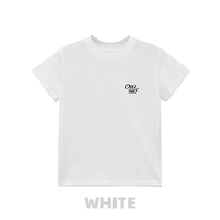ODM OEM T-shirt court brodé en tissu gaufré pour adolescents grandes tailles, écologique, respirant et à séchage rapide