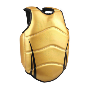 Garde de poitrine de qualité supérieure Taekwondo garde de Protection d'équipement de poitrine pour l'entraînement de boxe porter des gardes de poitrine de boxe à prix réduit - Product Image 1