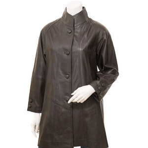 Chaquetas de Cuero de Moda Otoñal para Mujer a Precio de Mayoreo - Cierre Completo con Cremallera, Alta Calidad, Impermeables y Resistentes al Viento, Precio Razonable - Product Image 1