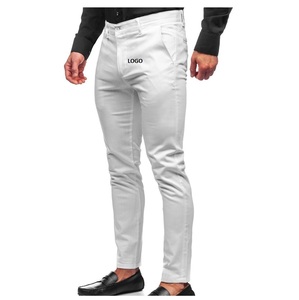2024 venta al por mayor OEM elegante nuevo diseño transpirable pantalones de vestir de hombre de secado rápido cómodo con tamaño de Color personalizado y logotipo - Product Image 2