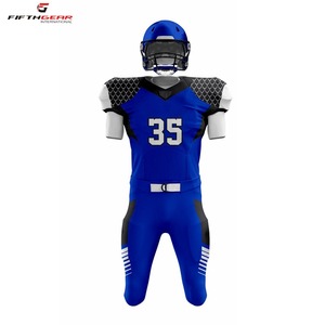 Vente en gros d'uniformes de football américain en sergé personnalisés pour jeunes adultes de haute qualité par sublimation pour la pratique du nouveau - Product Image 1