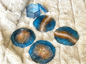 ถาดเรซิ่นลายดอกไม้ทำมือมีสไตล์สำหรับตกแต่งโต๊ะรับประทานอาหารห้องนอนงานฝีมือที่มีสีสัน - Product Image 3