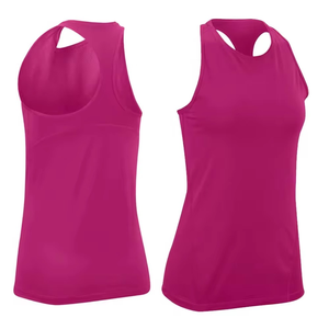 Nueva llegada más vendidos ropa de gimnasio mujeres deportes camiseta sin mangas nuevo estilo sin mangas mujeres camiseta sin mangas de secado rápido Fitness ropa para correr - Product Image 2