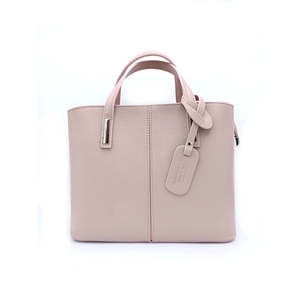 Structured <b>Handbag</b> in Genuine Dollar Leather - Made in Italy - Art. 24003 - Product Image 6