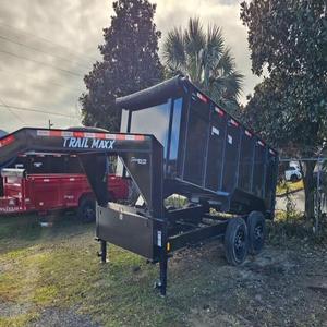 Hot Sale 3 Ton Hydraulic Tilt <b>Trailer</b> <b>Tractor</b> Durable Construction Engine-Powered Axle Gear High 1 Year Warranty Farm Industries - Product Image 6