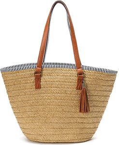 Trendy Handmade <b>Straw</b> <b>Bag</b> - Product Image 1